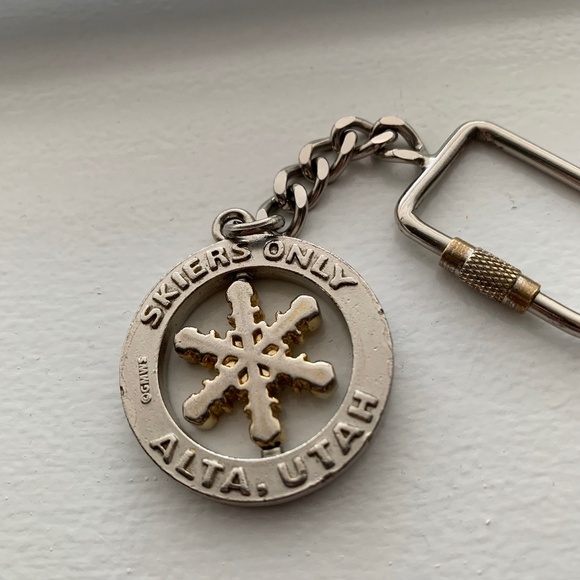 Alta Ski Area Utah Keychain - Picture 1 of 5